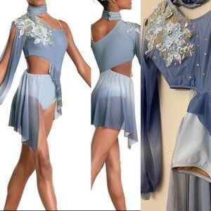 Revolution Tenth House dance solo costume blue dress lyrical DAWN TH23096 PA XSA